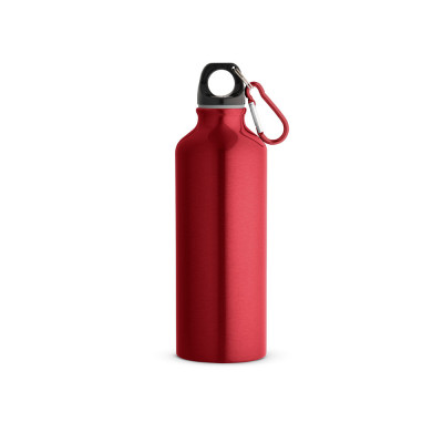 RE-LANDSCAPE M. Recycled aluminium (100 rAL) bottle with carabiner 530 mL